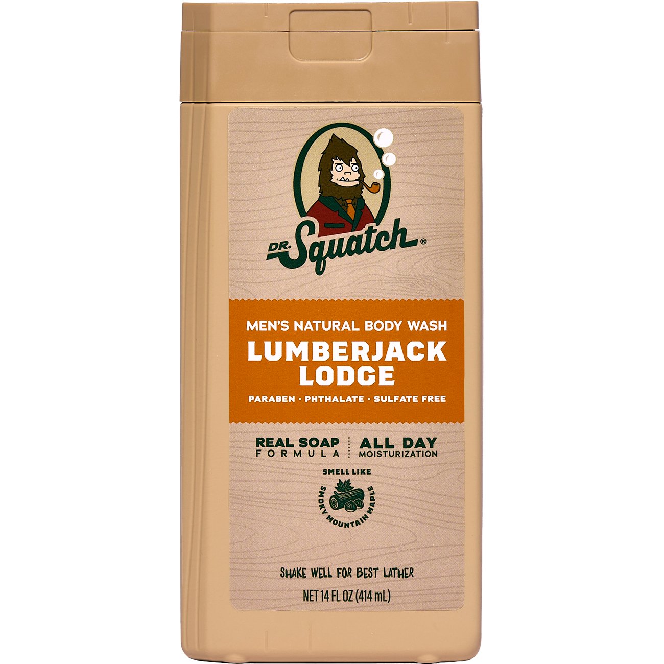 Dr. Squatch Men's Natural Body Wash - Lumberjack Lodge