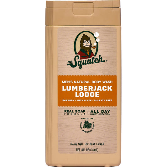 Dr. Squatch Men's Natural Body Wash - Lumberjack Lodge