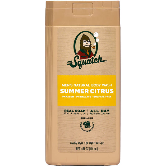 Dr. Squatch Men's Natual Body Wash - Summer Citrus