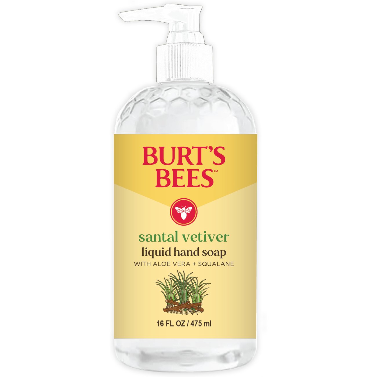Burt's Bees Liquid Hand Soap with Aloe Vera - Santal Vetiver