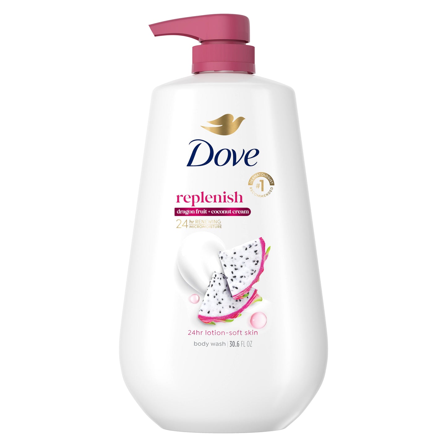 Dove Replenish Body Wash - Dragon Fruit & Coconut Cream