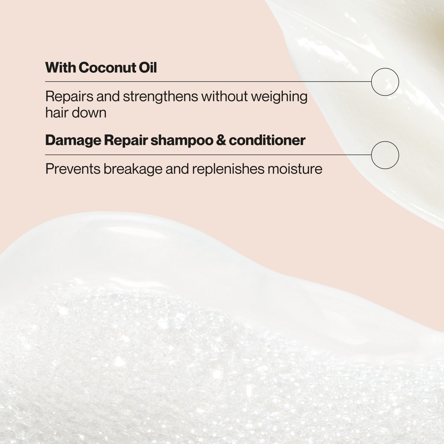 Suave Coconut Oil Infusion Damage Repair Shampoo & Conditioner 2 pk