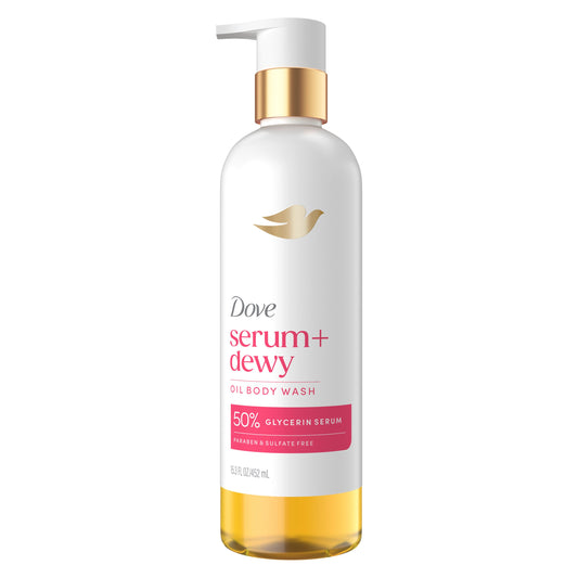 Dove Serum + Dewy Oil Body Wash