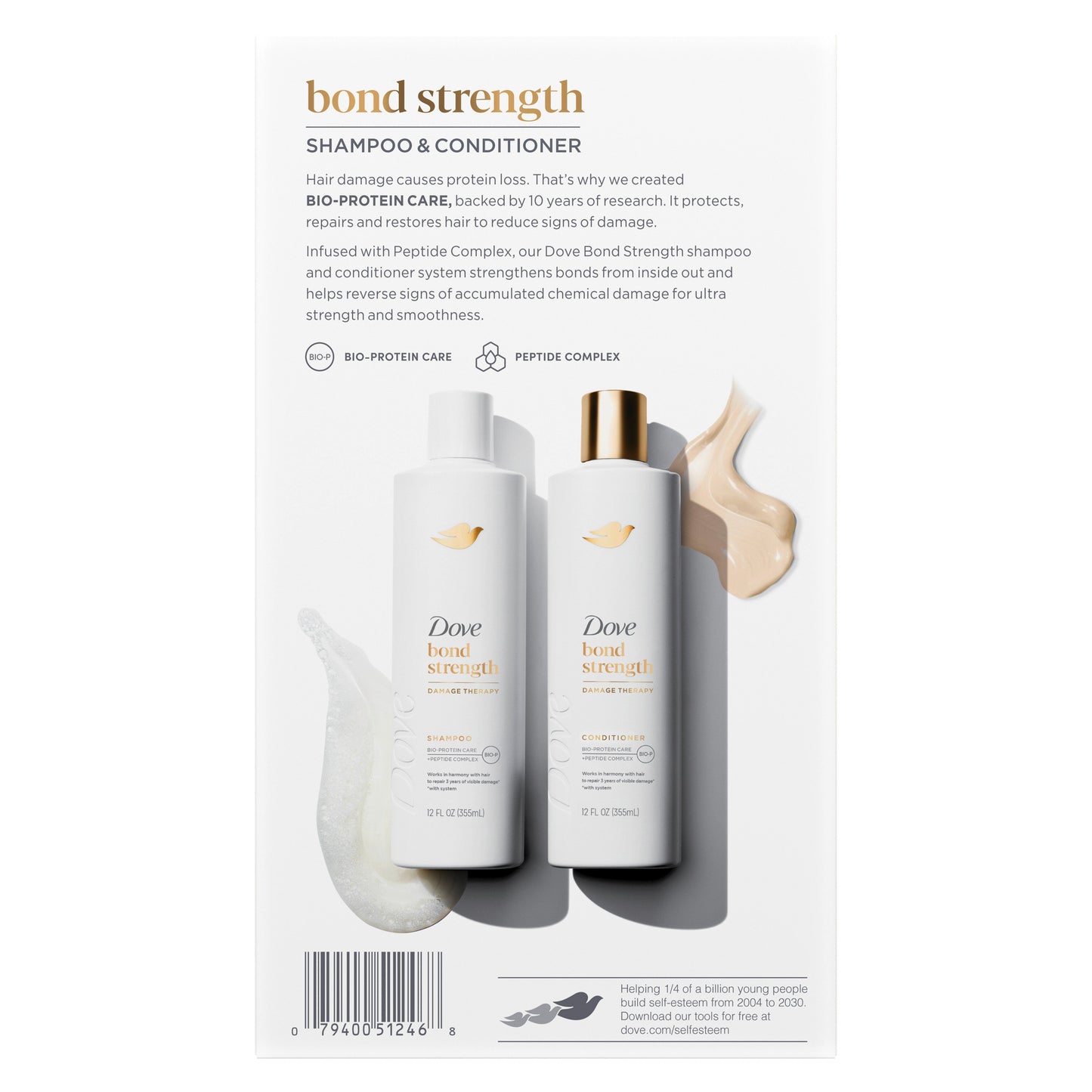 Dove Shampoo and Conditioner Bond Strength