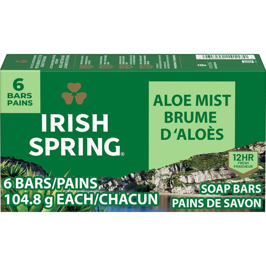Irish Spring 12 Hr Fresh Bar Soap - Aloe Mist