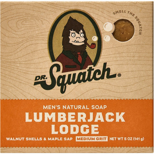 Dr. Squatch Men's Natural Bar Soap - Lumberjack Lodge