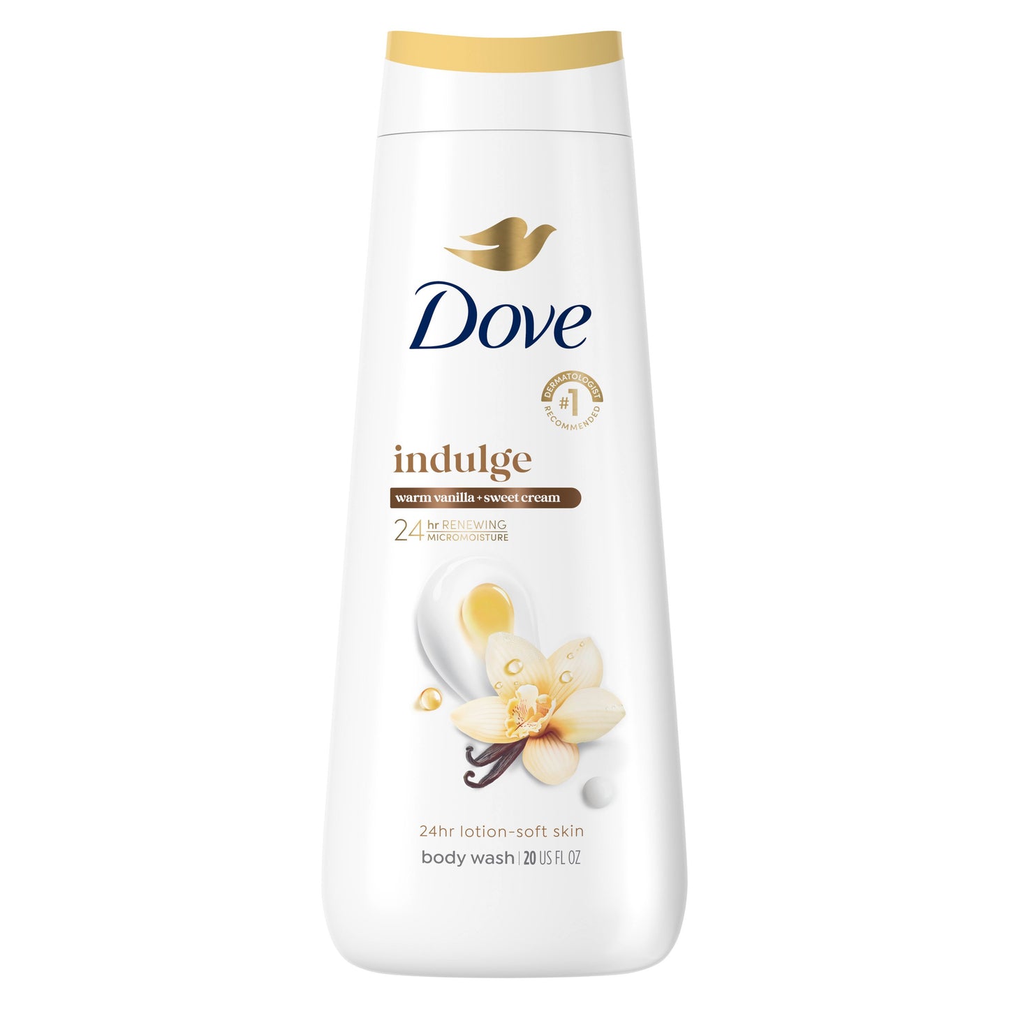 Dove Indulge Body Wash - Warm Vanilla & Sweet Cream