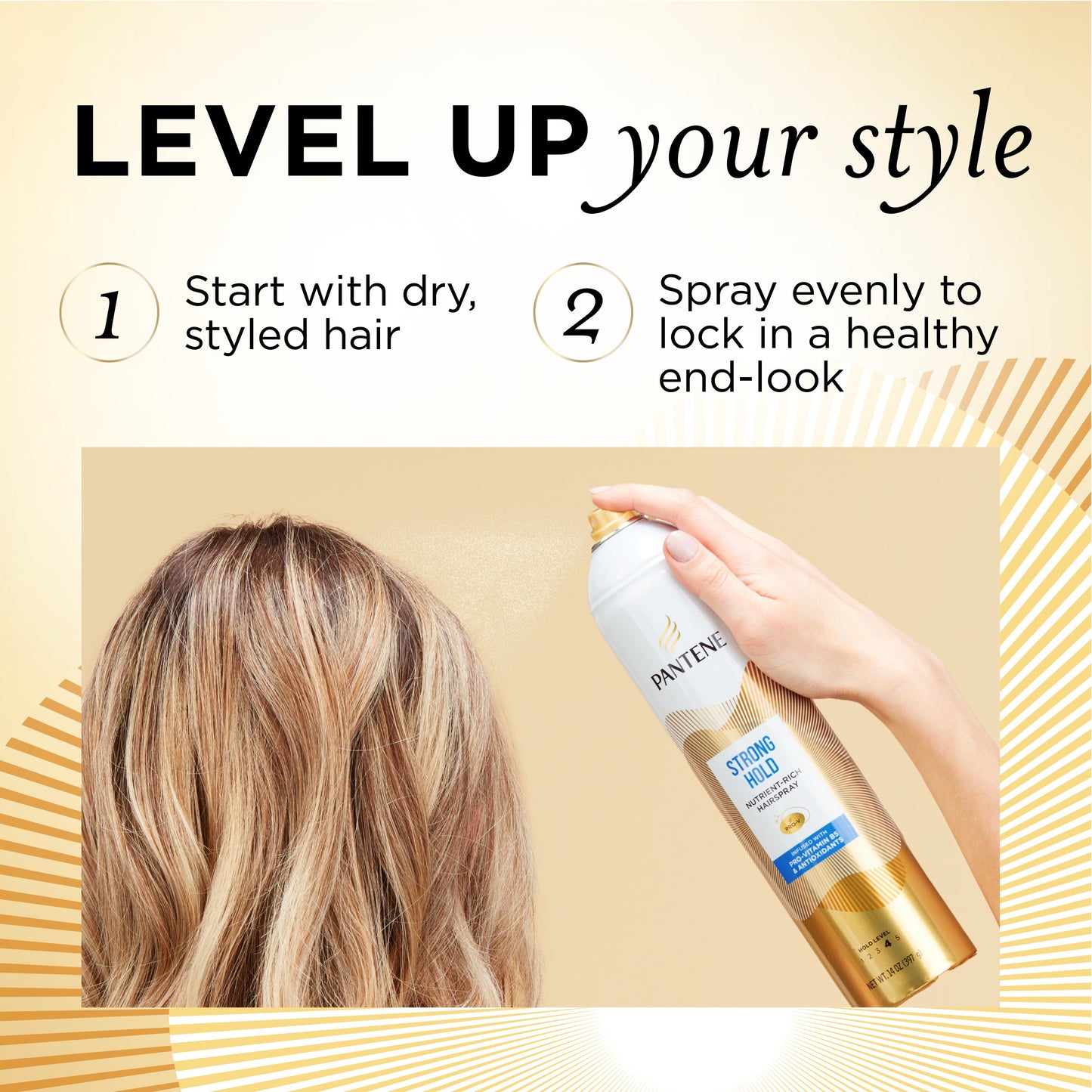Pantene Strong Hold Hairspray
