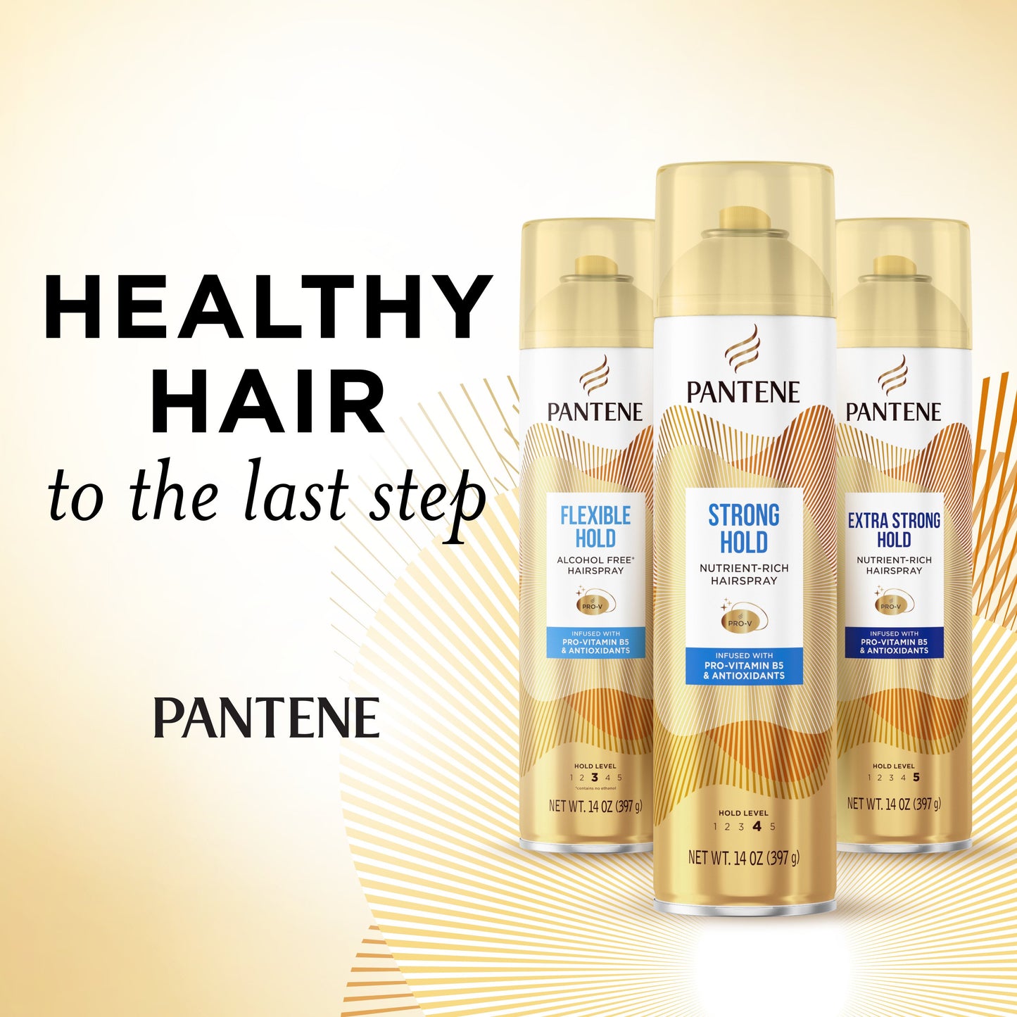 Pantene Strong Hold Hairspray