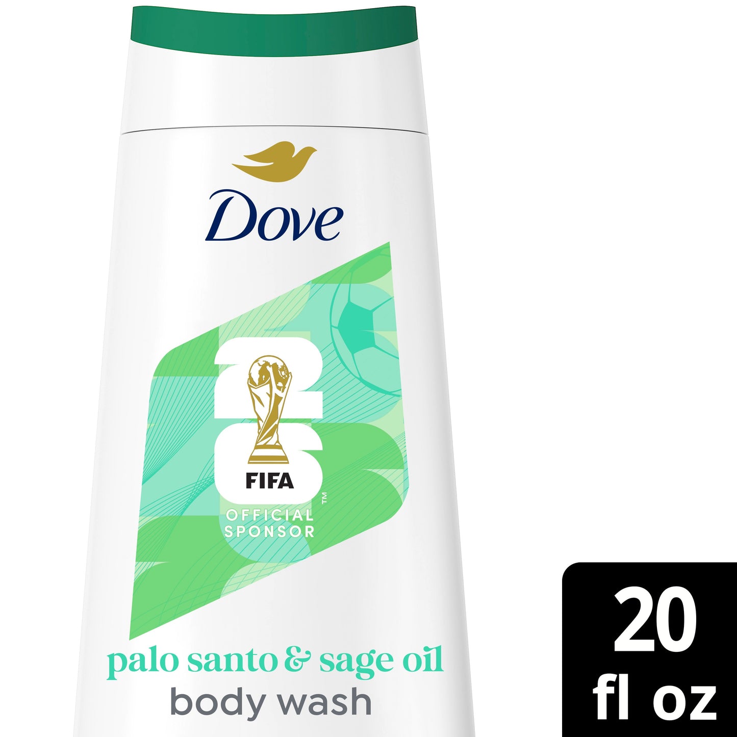 Dove Limited Edition Fifa Body Wash - Palo Santo & Sage Oil