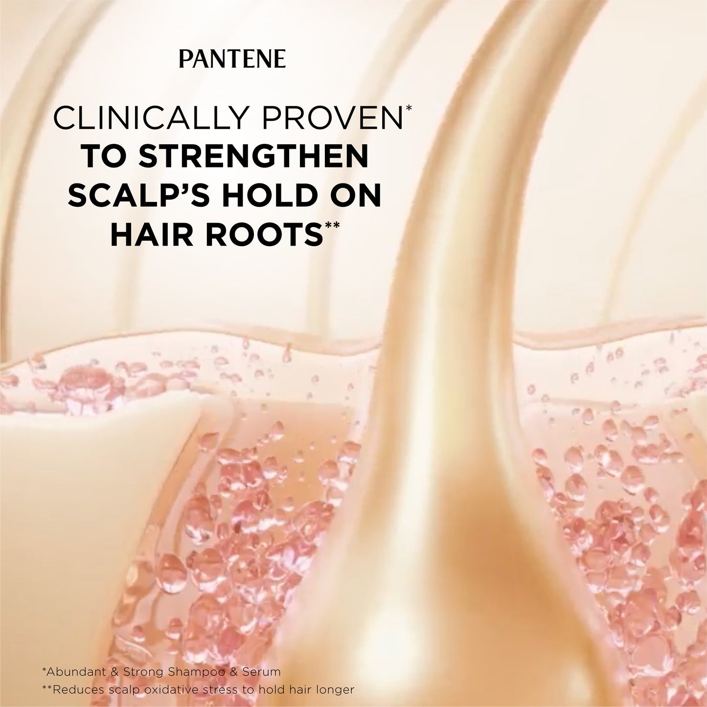 Pantene Abundant & Strong Scalp & Root Serum with Pro-Vitamin B5 Complex and Niacinamide, 2 oz