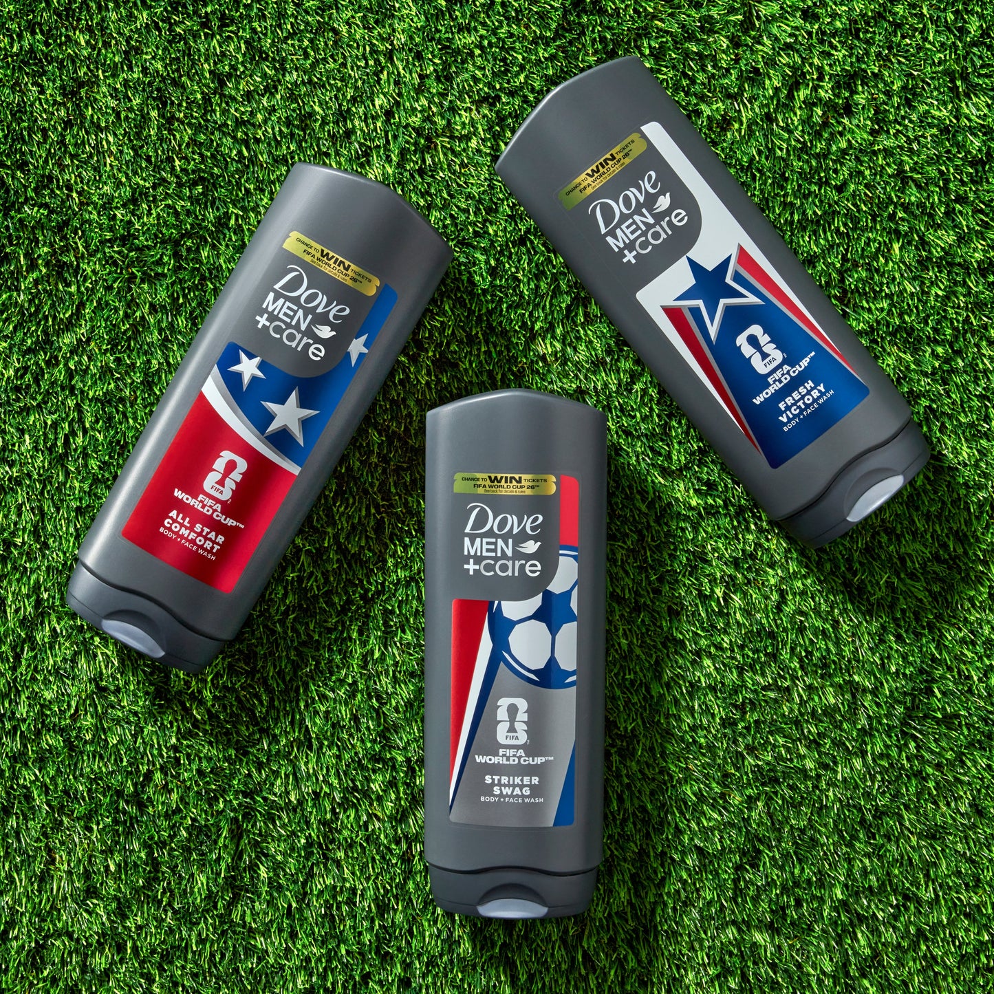 Dove Men+Care Limited Edition Fifa Body & Face Wash - All Star Comfort
