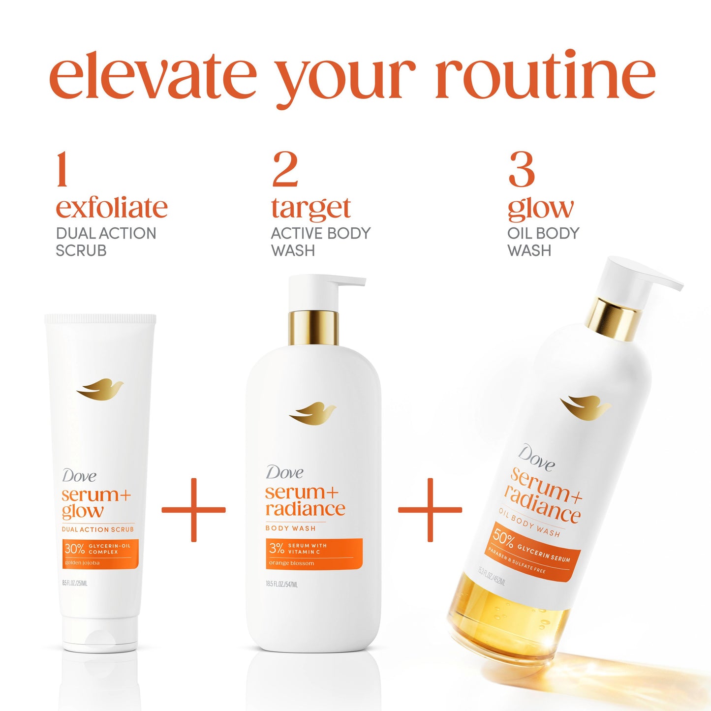 Dove Serum + Radiance Oil Body Wash