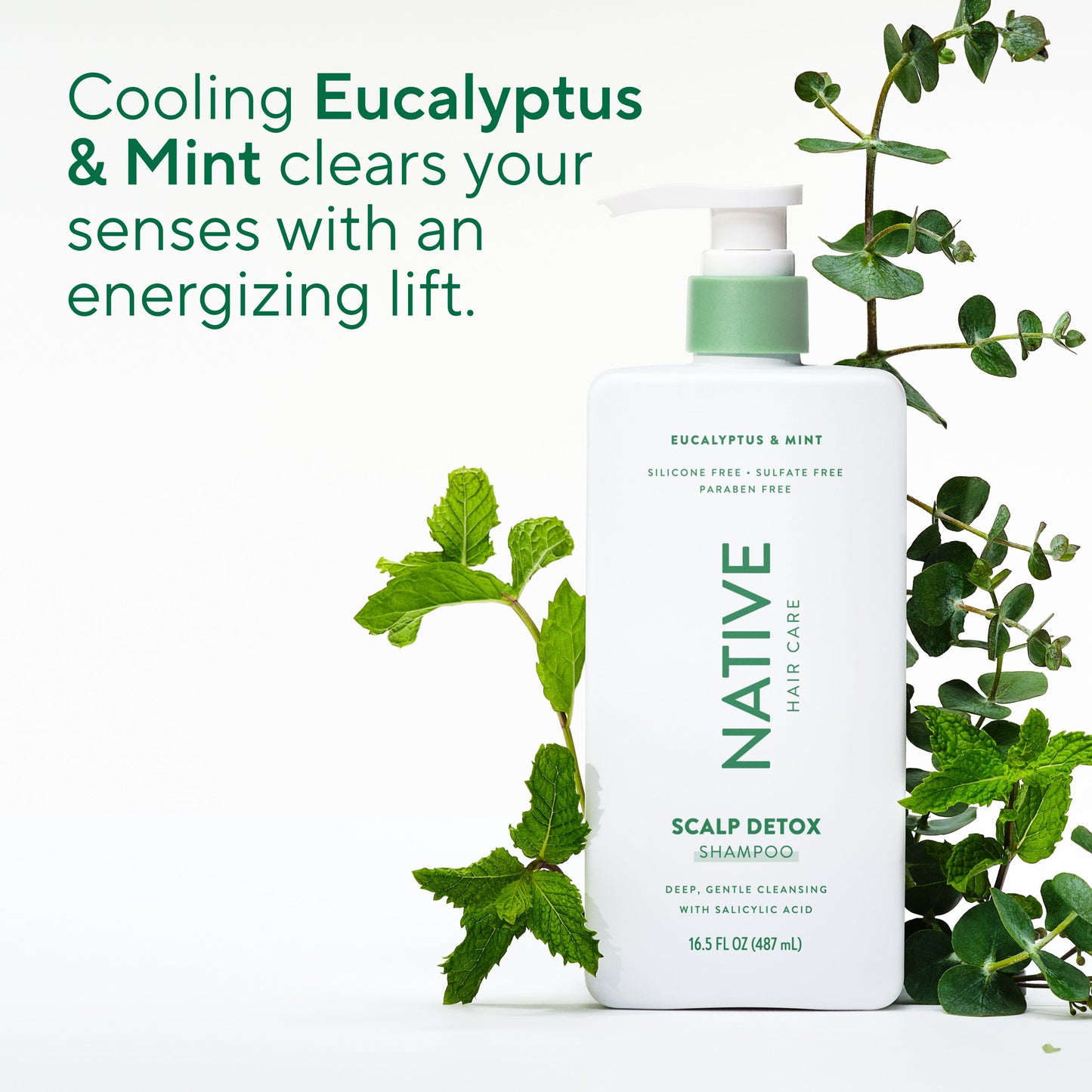 Native Scalp Detox Shampoo - Eucalyptus & Mint