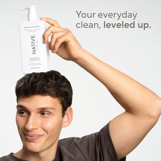 Native Daily Clean Conditioner - Santal & Leather