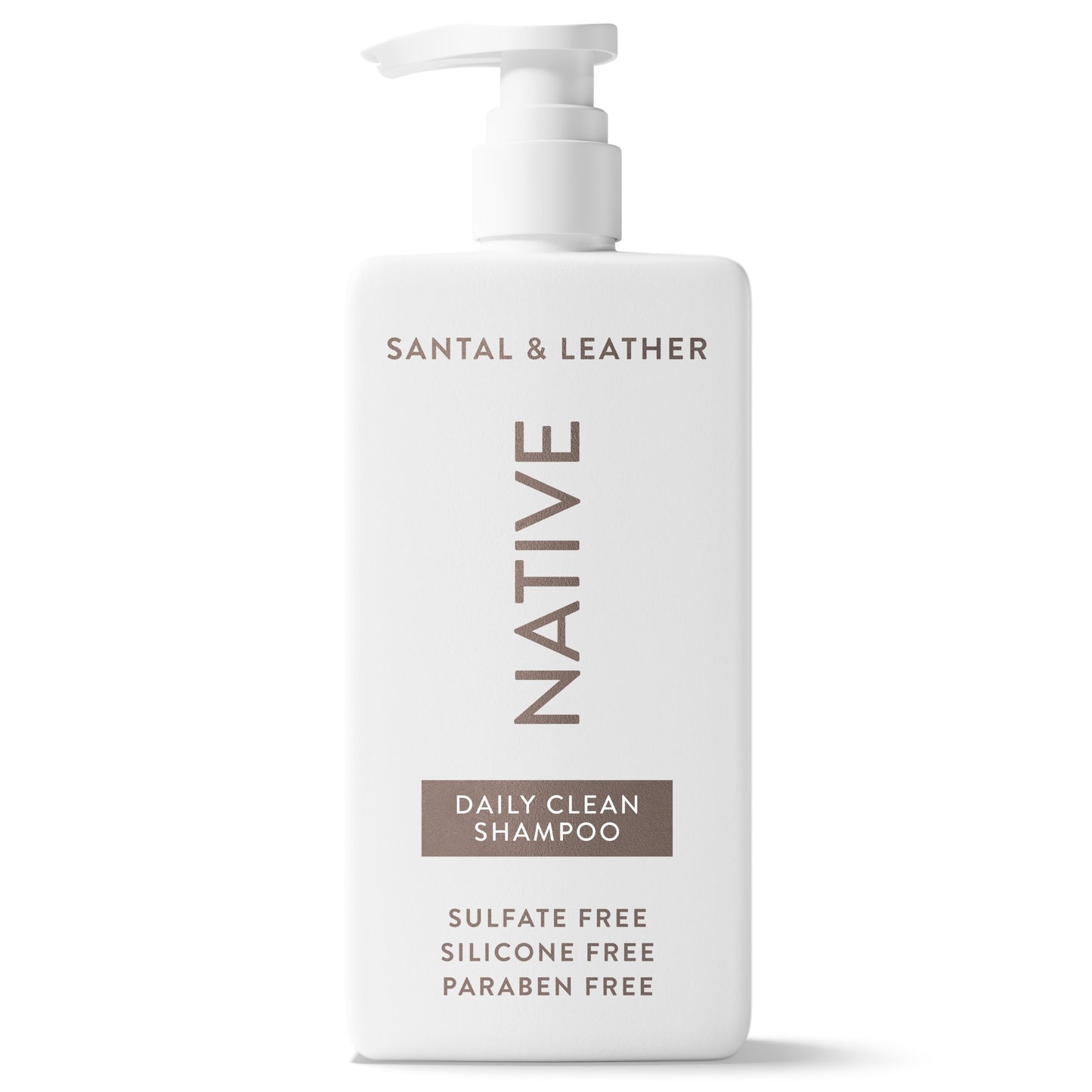 Native Daily Clean Shampoo - Santal & Leather