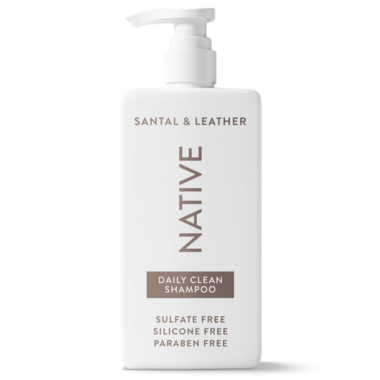 Native Daily Clean Shampoo - Santal & Leather
