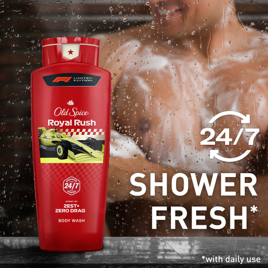 Old Spice Limited Edition F1 Body Wash - Royal Rush