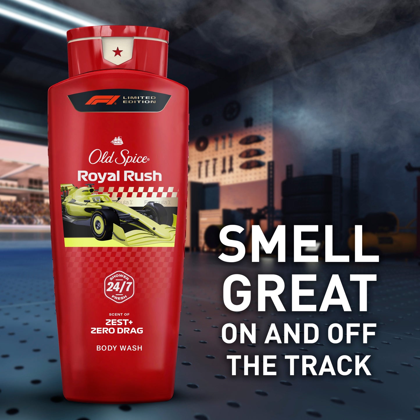 Old Spice Limited Edition F1 Body Wash - Royal Rush