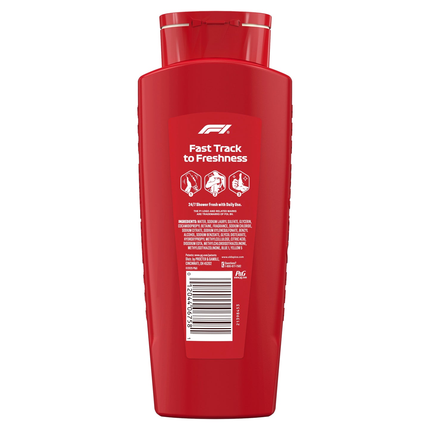 Old Spice Limited Edition F1 Body Wash - Redline Rodeo