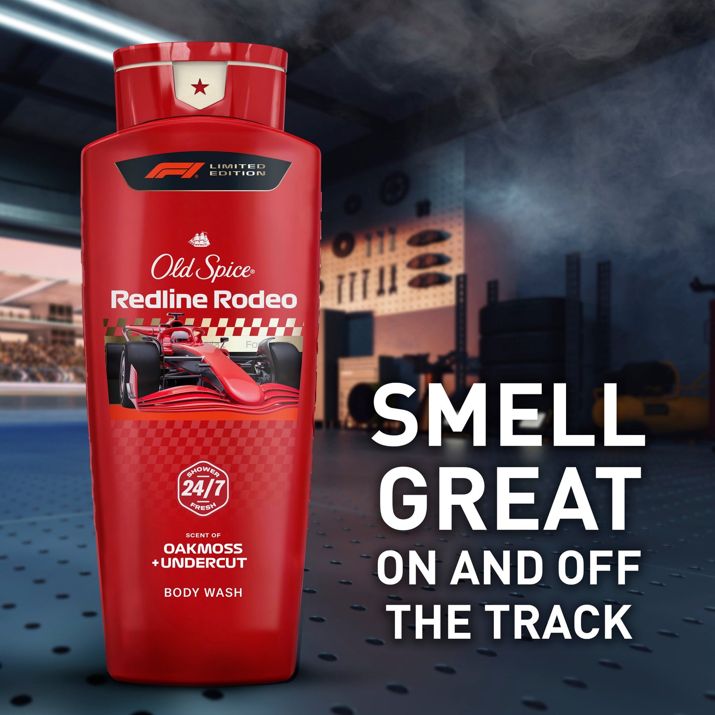 Old Spice Limited Edition F1 Body Wash - Redline Rodeo