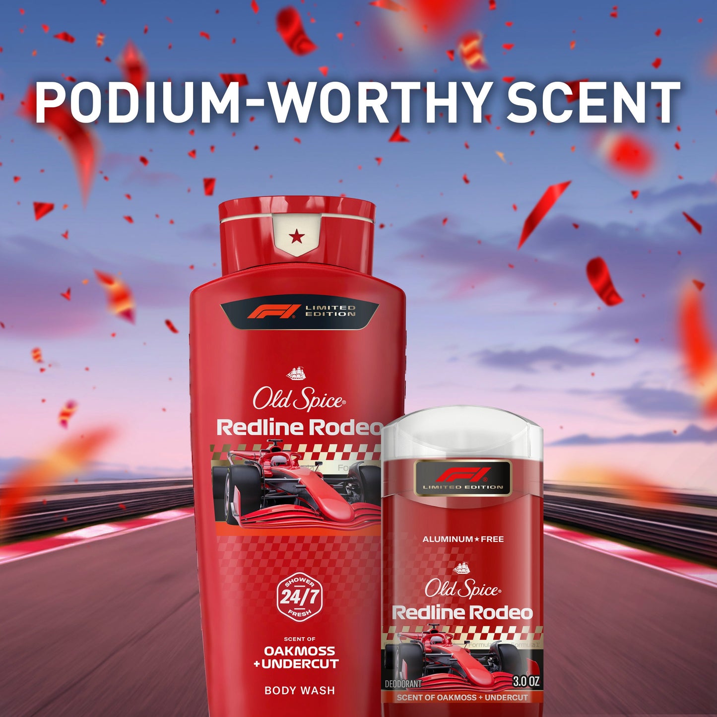 Old Spice Limited Edition F1 Body Wash - Redline Rodeo