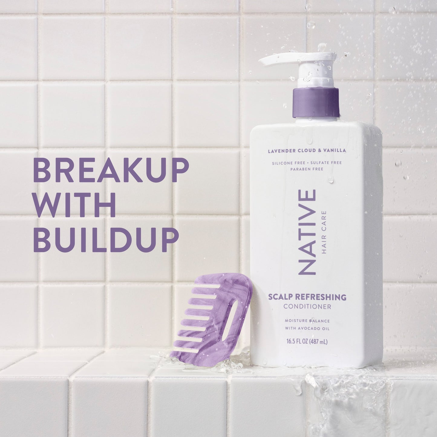 Native Scalp Refreshing Conditioner - Lavender Vanilla
