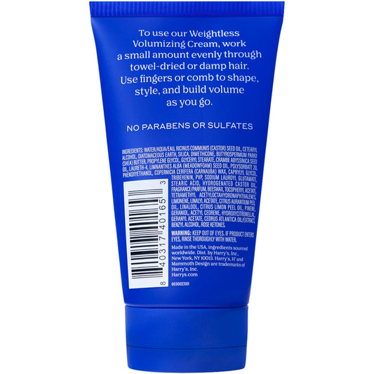 Harry's Men's Weightless Volumizing Hair Cream