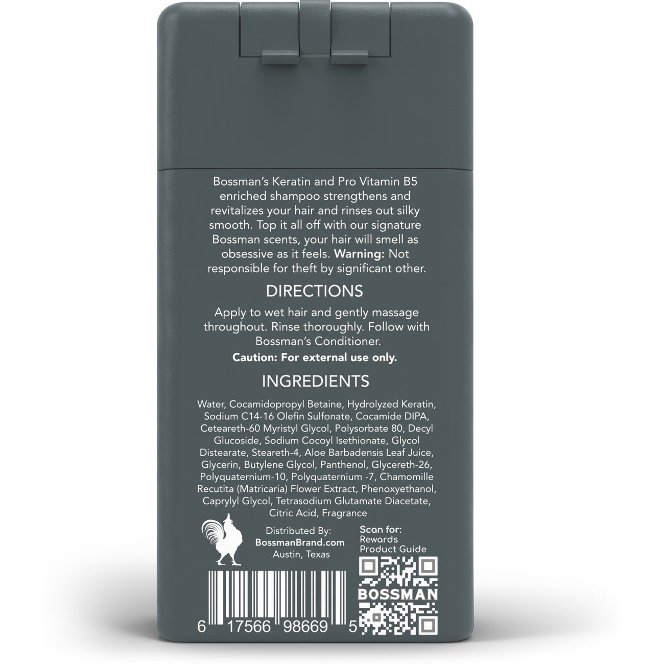 Bossman Brands Hair Shampoo - Royal Oud