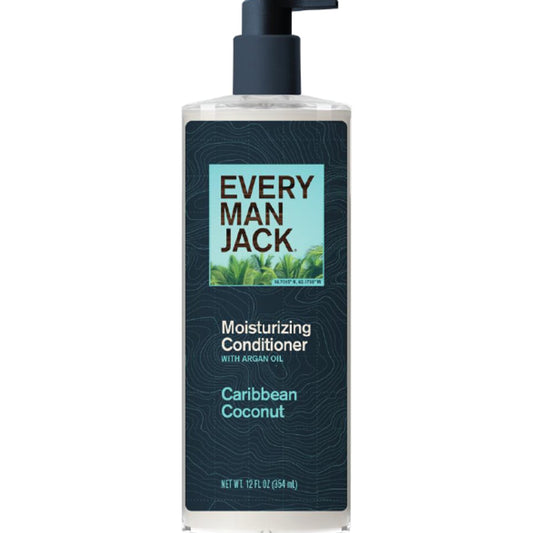 Every Man Jack Men's Moisturizing Conditioner with Argan Oil - Caribbean Coconut