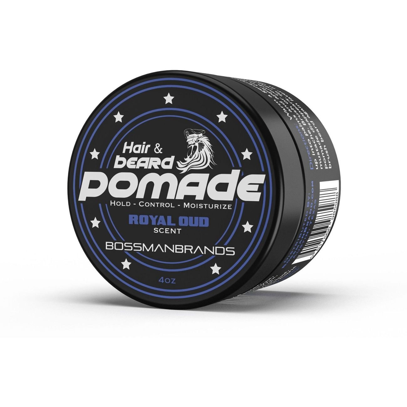 Bossman Brands Hair & Beard Pomade - Royal Oud