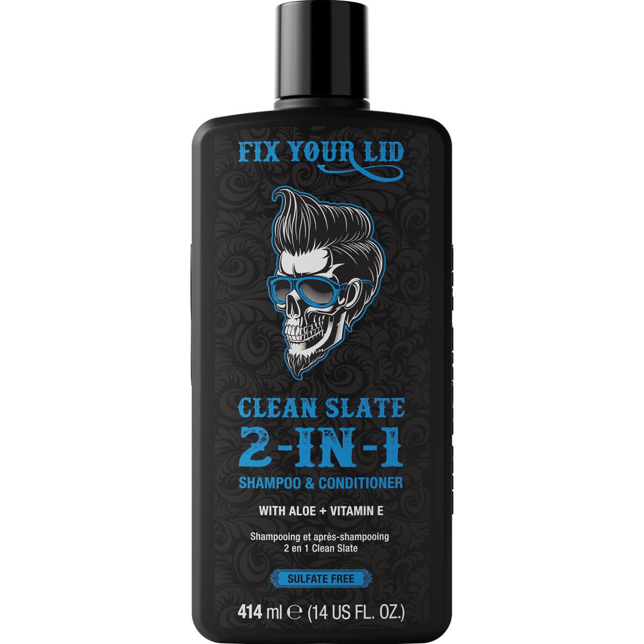 Fix Your Lid Men's Clean Slate 2-in-1 Shampoo & Conditioner