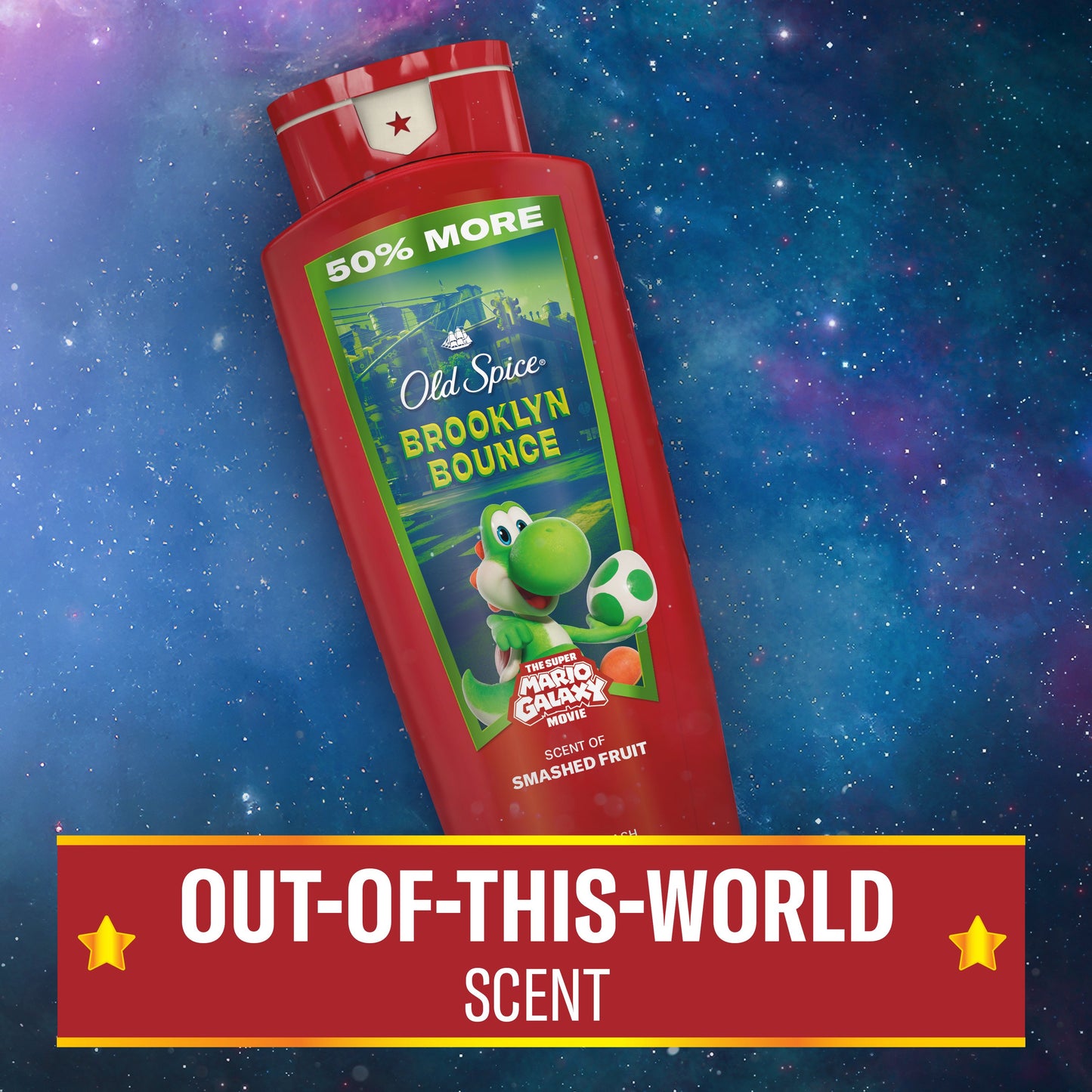 Old Spice Limited Edition Super Mario Body Wash - Brooklyn Bounce