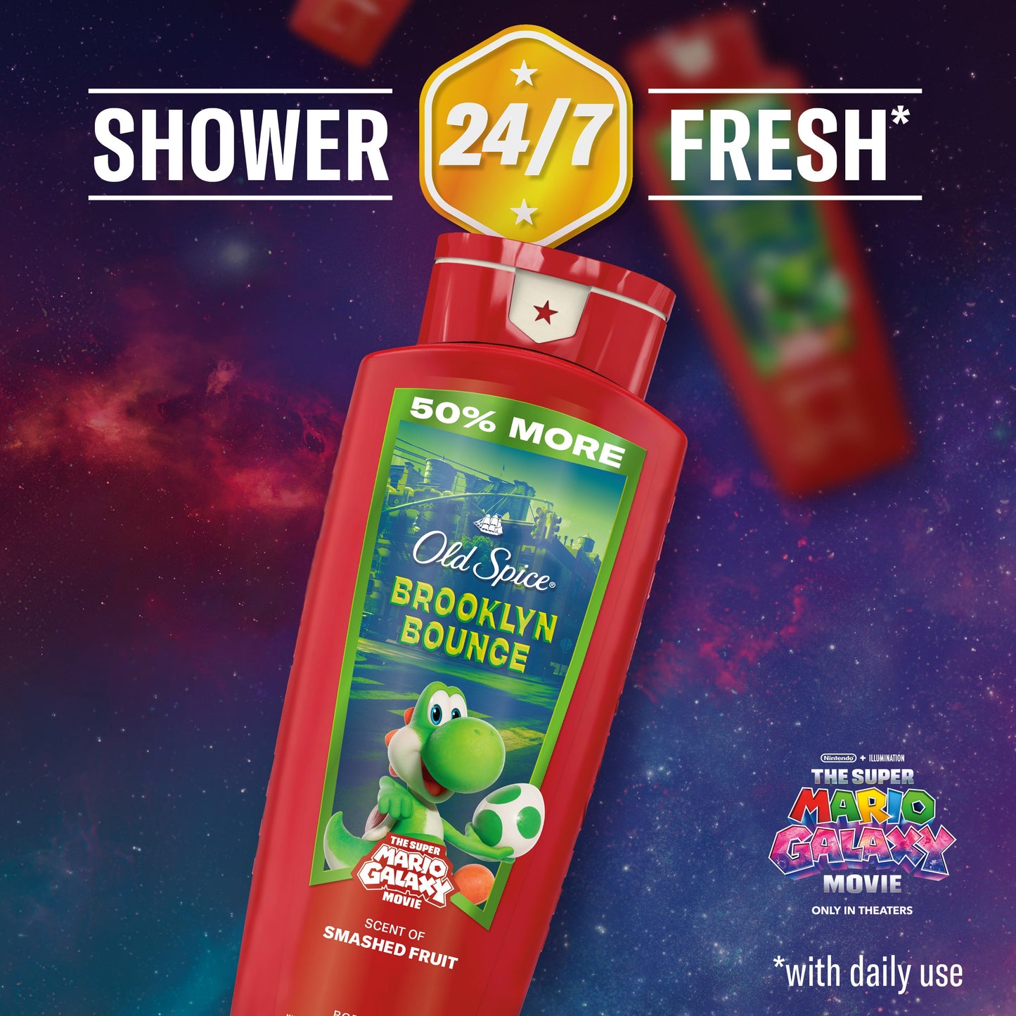 Old Spice Limited Edition Super Mario Body Wash - Brooklyn Bounce