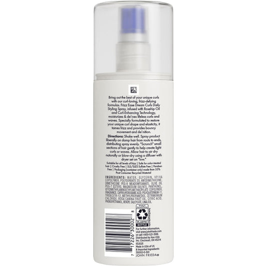 John Frieda Frizz Ease Dream Curls Daily Styling Hair Spray