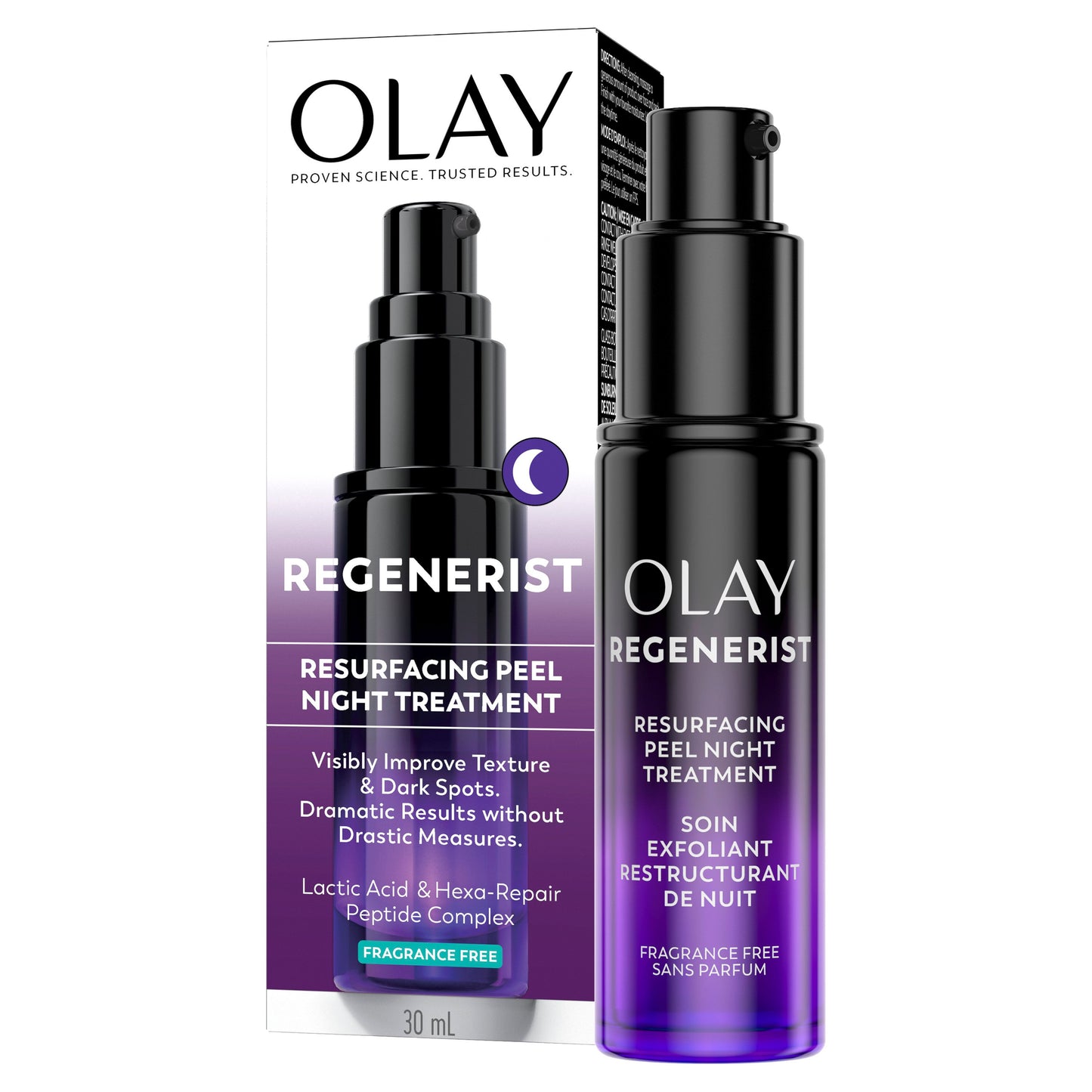 Olay Regenerist Resurfacing Peel Night Treatment