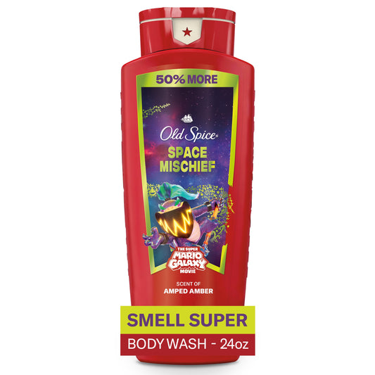 Old Spice Limited Edition Super Mario Body Wash - Space Mischief