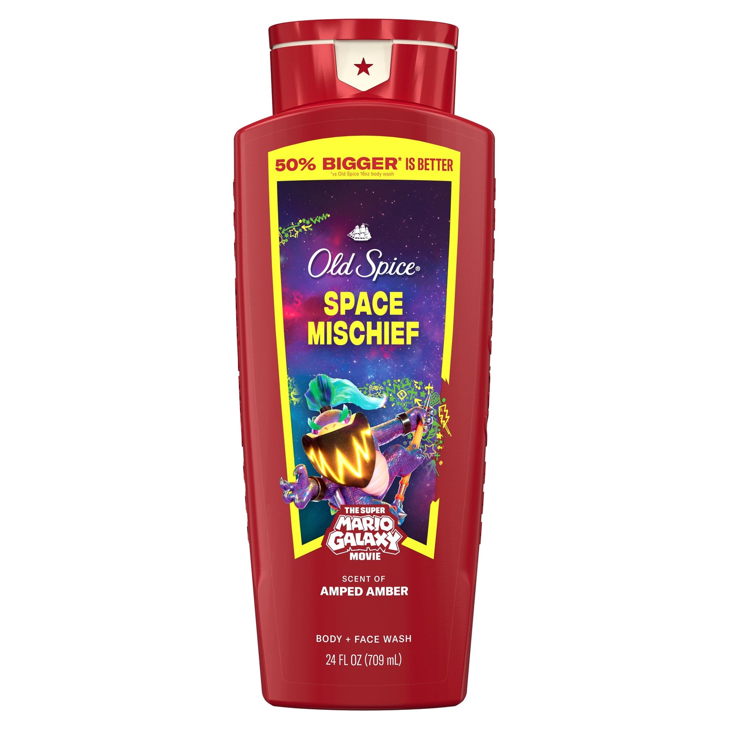 Old Spice Limited Edition Super Mario Body Wash - Space Mischief