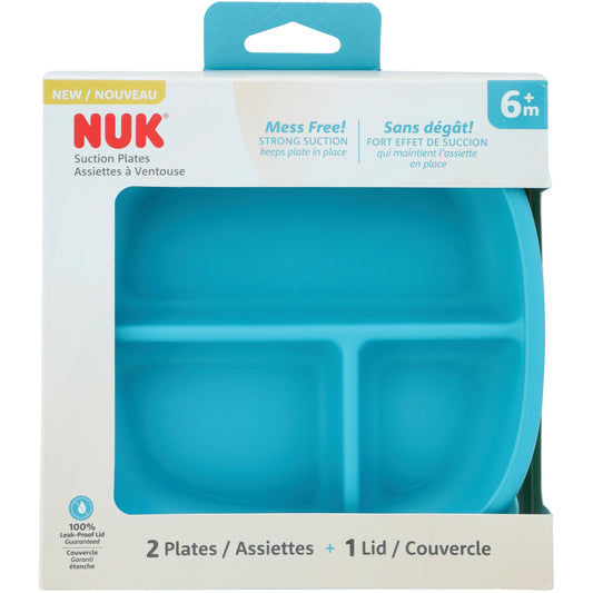 NUK First Choice Suction Plates