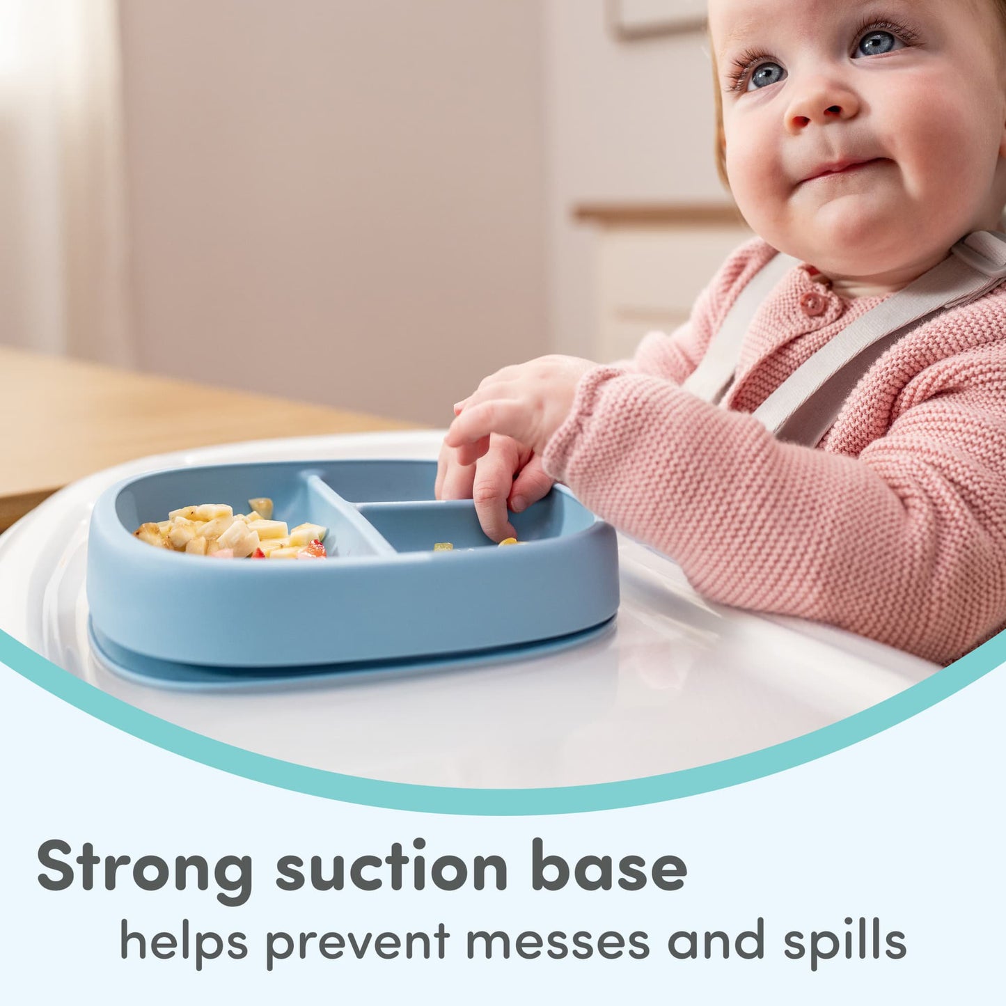 NUK First Choice Suction Plates