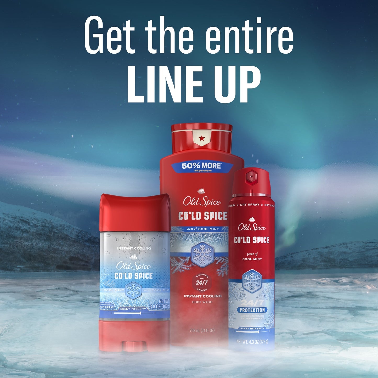 Old Spice Body Wash Cold Spice - Cool Mist