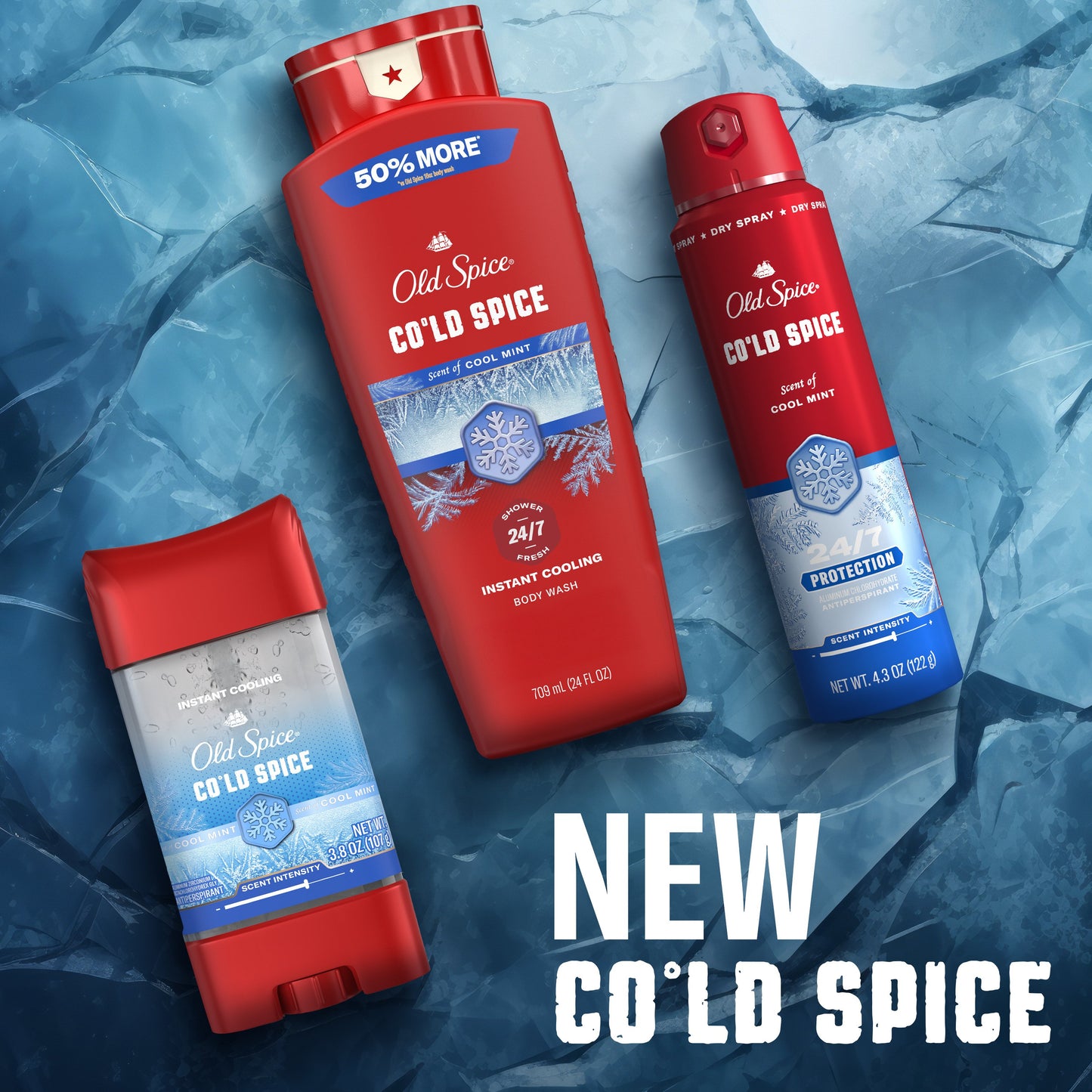 Old Spice Body Wash Cold Spice - Cool Mist