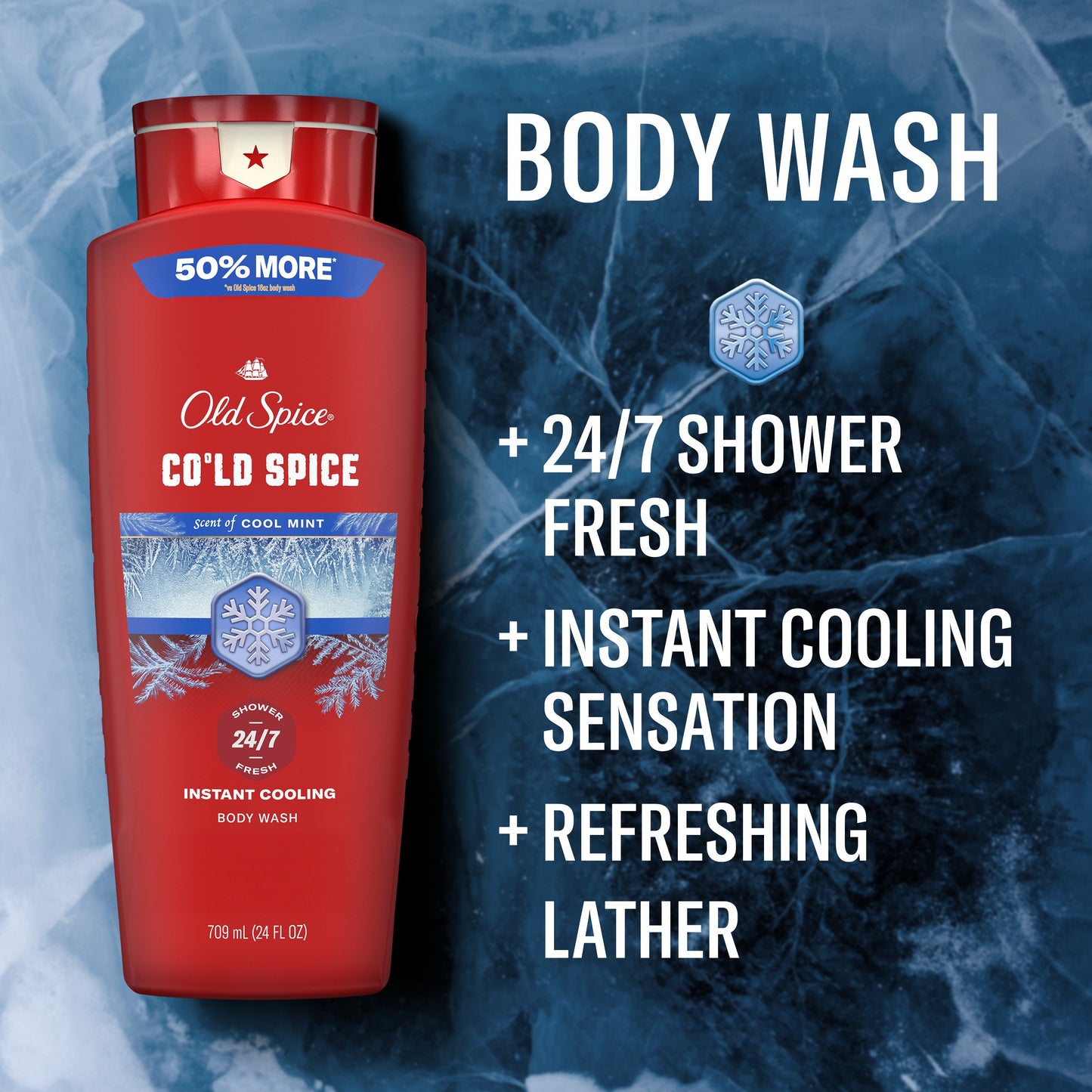 Old Spice Body Wash Cold Spice - Cool Mist