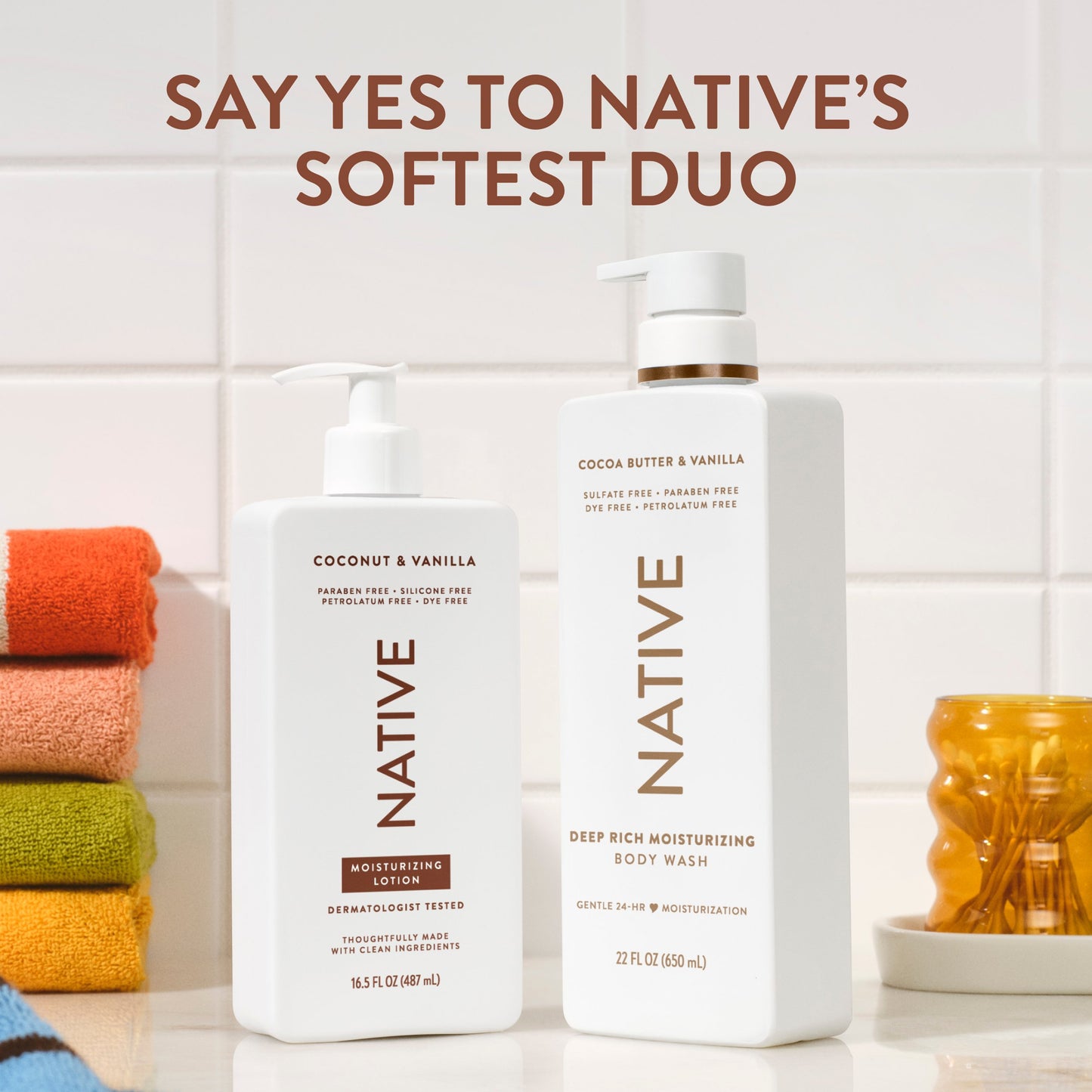 Native Body Wash - Cocoa Butter & Vanilla