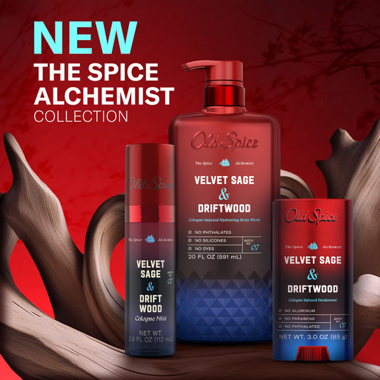 Old Spice Cologne Infused Body Wash - Velvet Sage & Driftwood