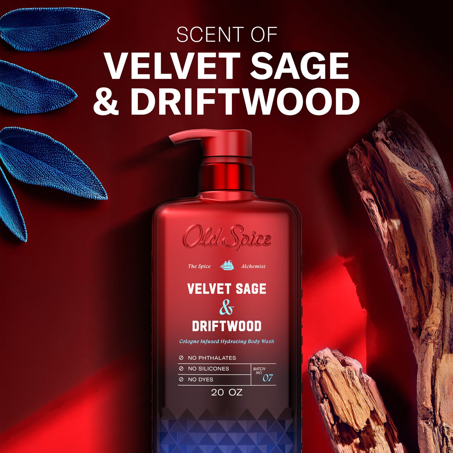 Old Spice Cologne Infused Body Wash - Velvet Sage & Driftwood