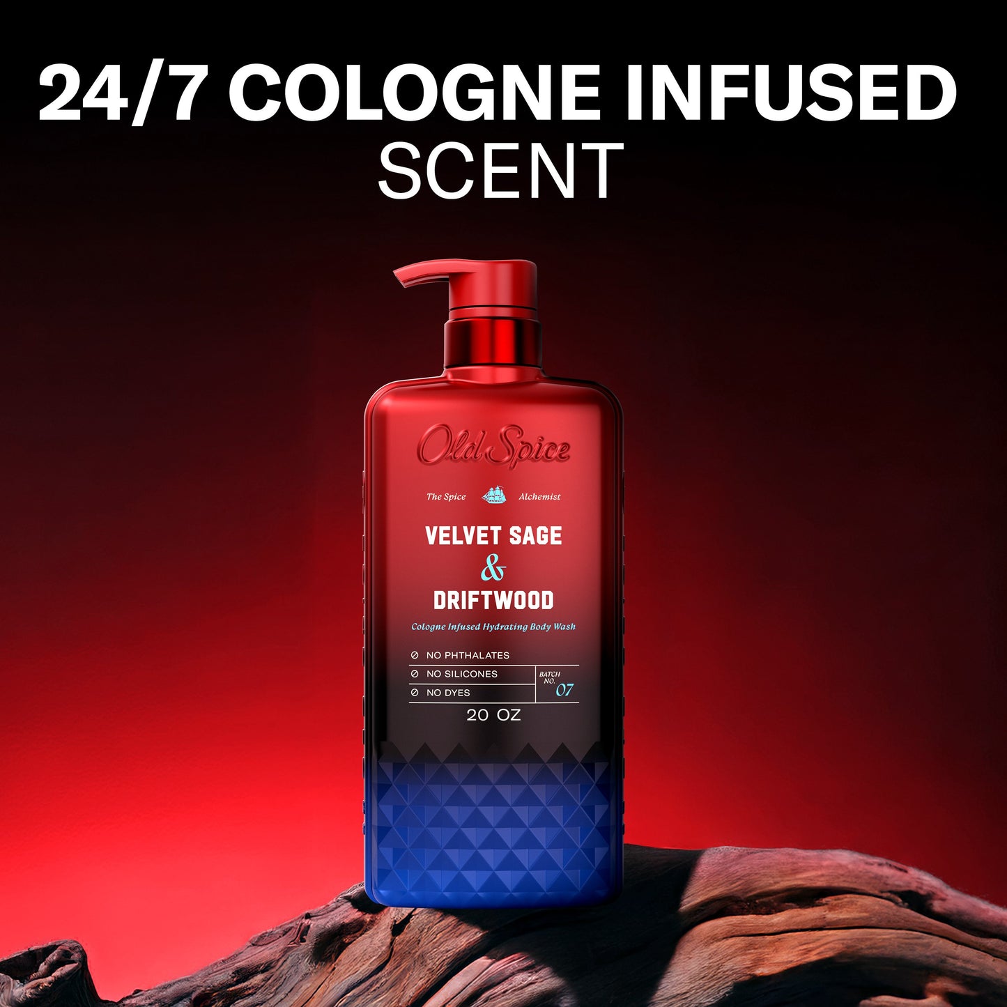 Old Spice Cologne Infused Body Wash - Velvet Sage & Driftwood