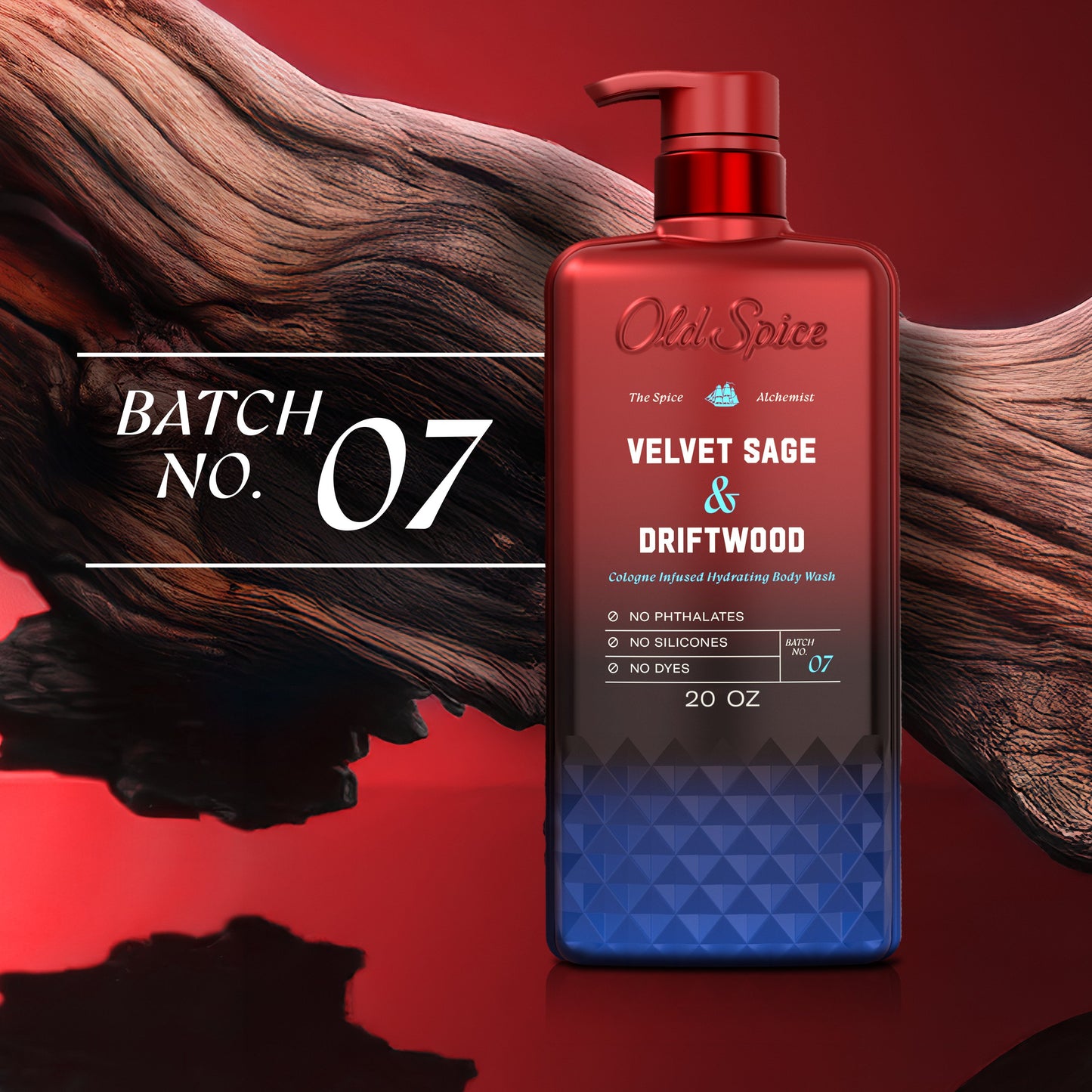 Old Spice Cologne Infused Body Wash - Velvet Sage & Driftwood
