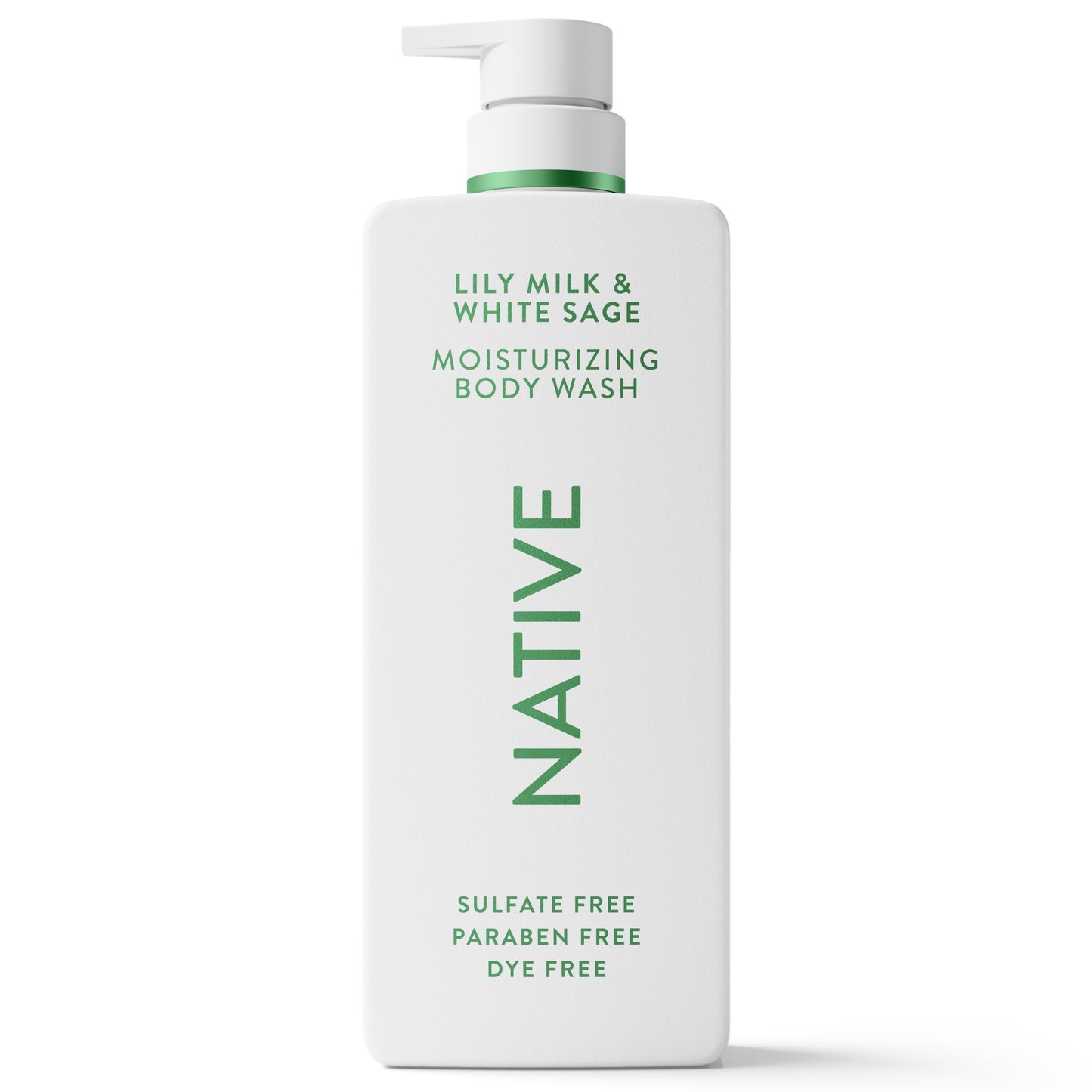 Native Body Wash - Lily Milk & White Sage