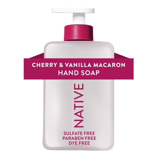 Native Liquid Hand Soap - Cherry & Vanilla Macaron